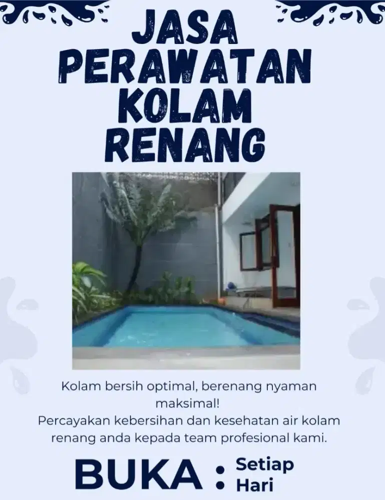 JASA PERAWATAN KOLAM RENANG
