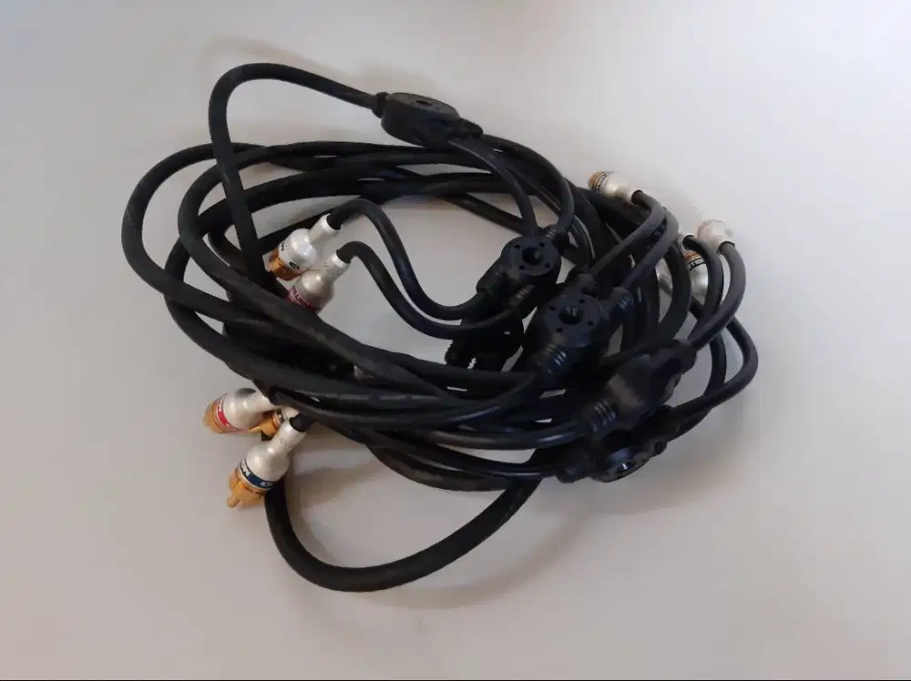Kabel Audio RCA Interconnect MONSTER Cable Interlink MicroXLN 6-ch 3m