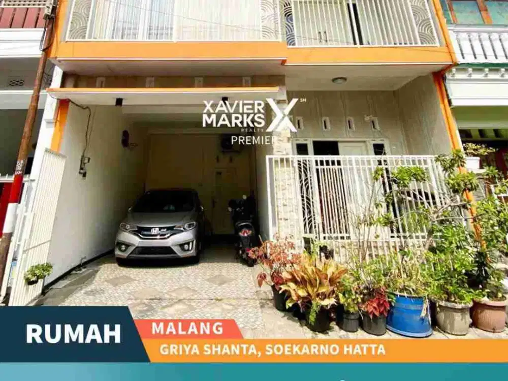 Dijual Cepat Rumah 2 Lantai Full Furnish Di Griya Shanta, Suhat Malang