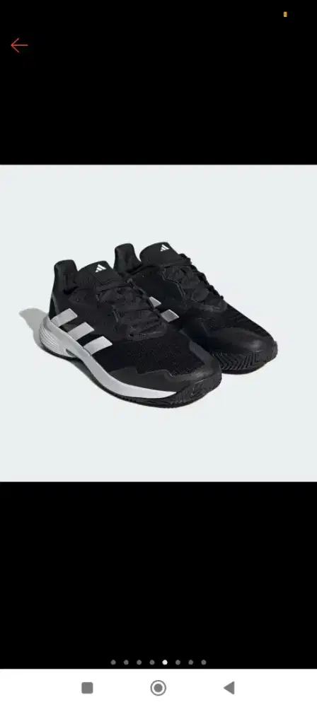 Adidas Courtjam Control Original Size 40 2/3