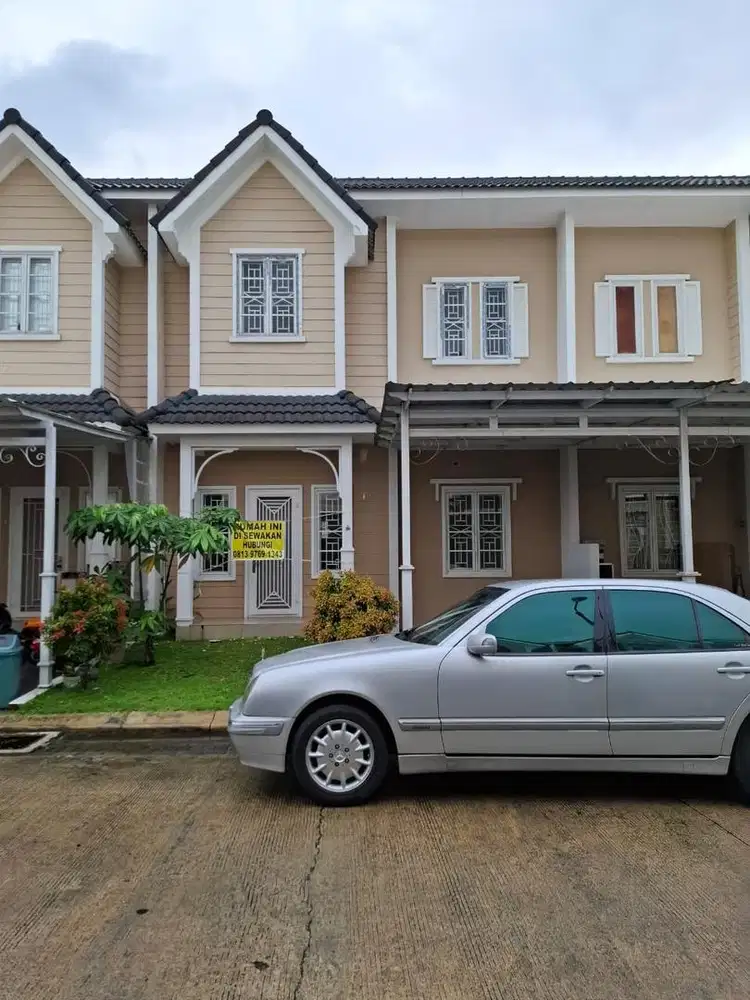 DISEWAKAN RUMAH 2 LANTAI KOMPLEKS MERCI MEDAN RESORT CITY DELI TUA