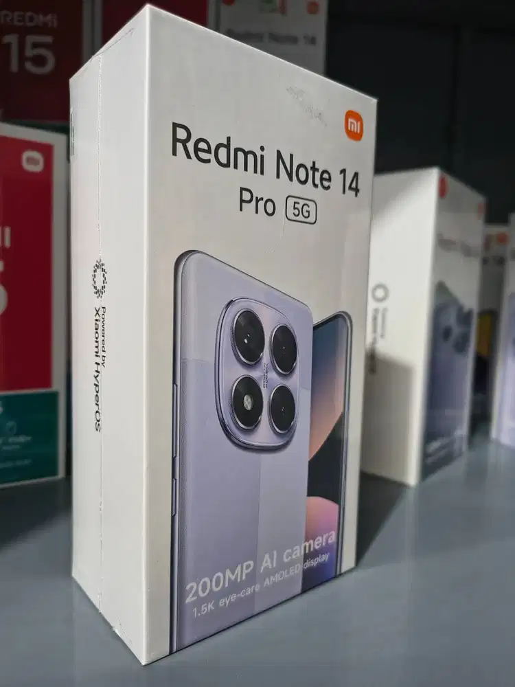 PROMO NEW REDMI NOTE 14 PRO 5G GARANSI RESMI XIAOMI INDONESIA!!