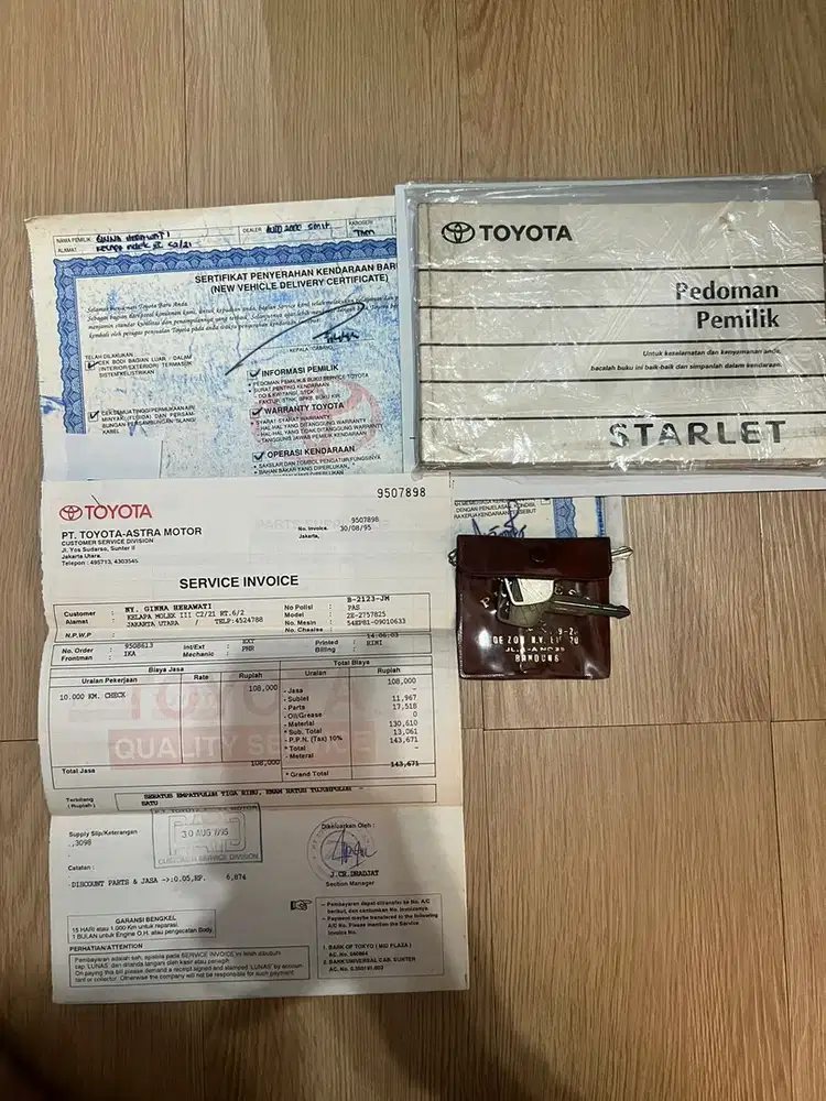 Toyota Starlet 1994 Bensin