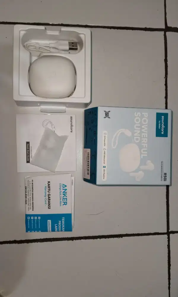 TWS Anker Soundcore R50i fullset (mulus no minus)