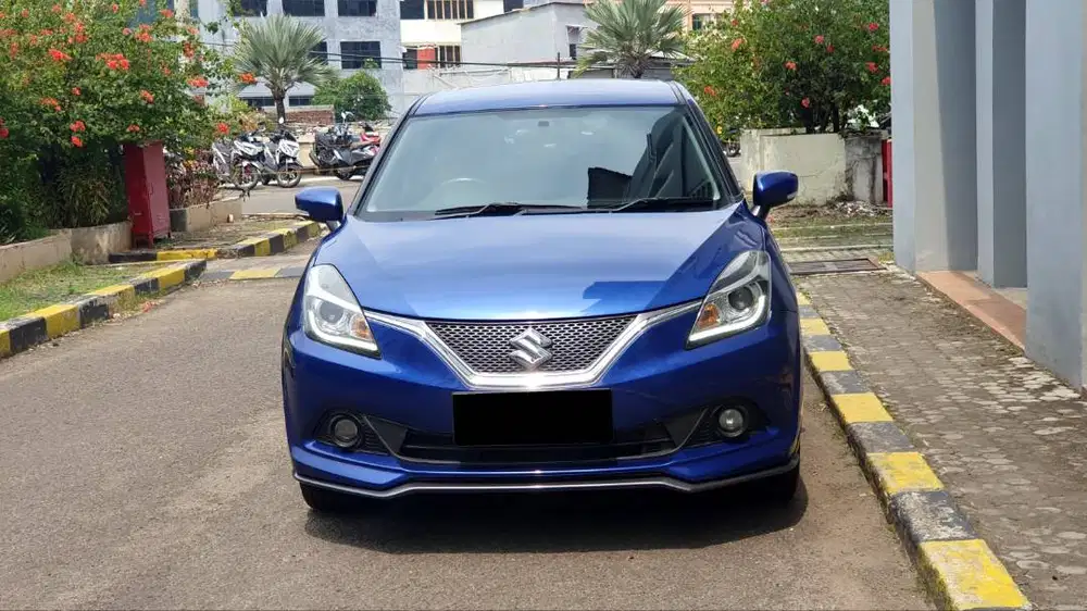 Suzuki Baleno 1.5 Hatchback HB AT Biru 2018 Km 78Rb Record Garansi