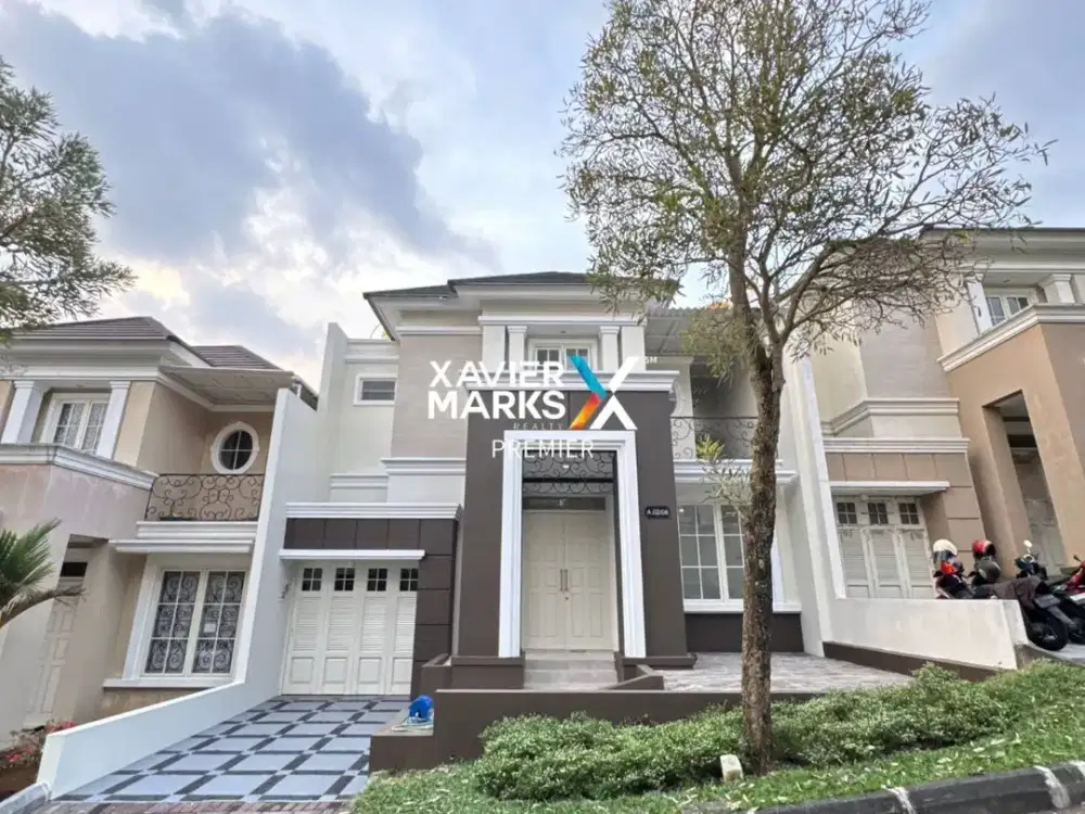 Rumah Desain American Classic di Citra Garden City Malang Nego