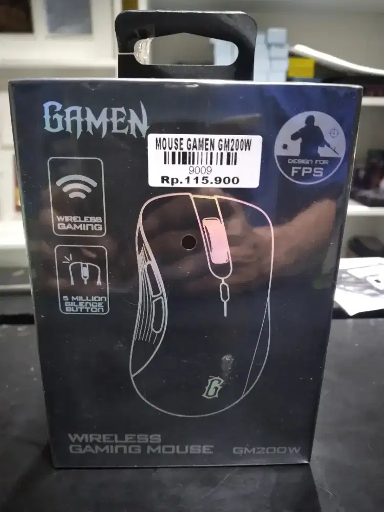 Mouse wireless GAMEN GM200W ATLANTIS DAHSYAT