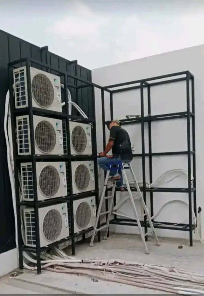 SERVICE AC KULKAS MESIN CUCI POMPA AIR BONGKAR PASANG AC