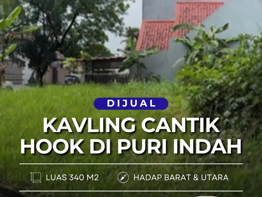 Dijual Kavling Tanah Hook Puri Indah Jakarta