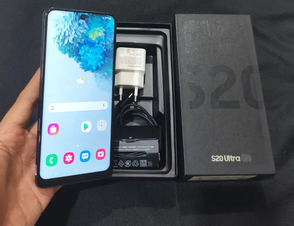 Samsung S20Ultra Ram 12/128gb fullset