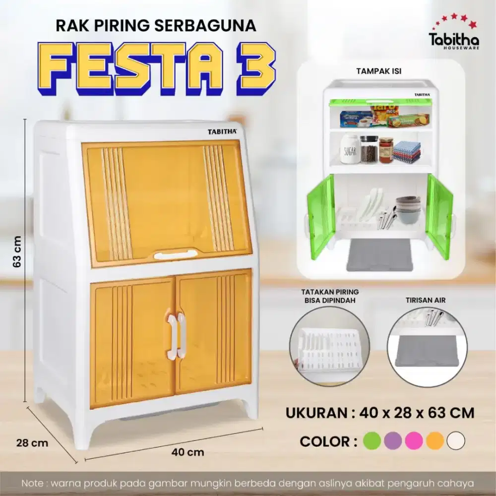 Lemari piring serbaguna