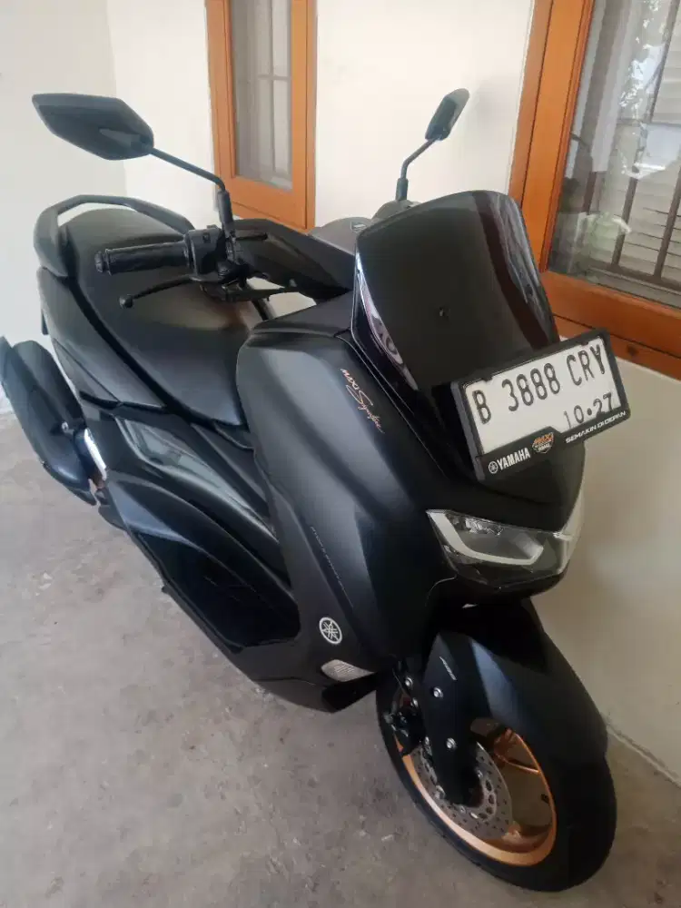 KM 8RB PERAK! NEW NMAX ABS KEYLESS HITAM DOFF PAJAK PANJANG KAYA BARU!