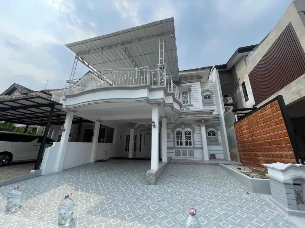 di jual rumah cantik siap huni like new bisa cash dan kpr di kota wisata cibubur