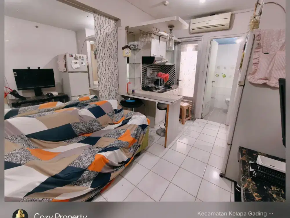 DIJUAL MURAH APARTEMEN GADING NIAS 2 KMR FURNISH SHM