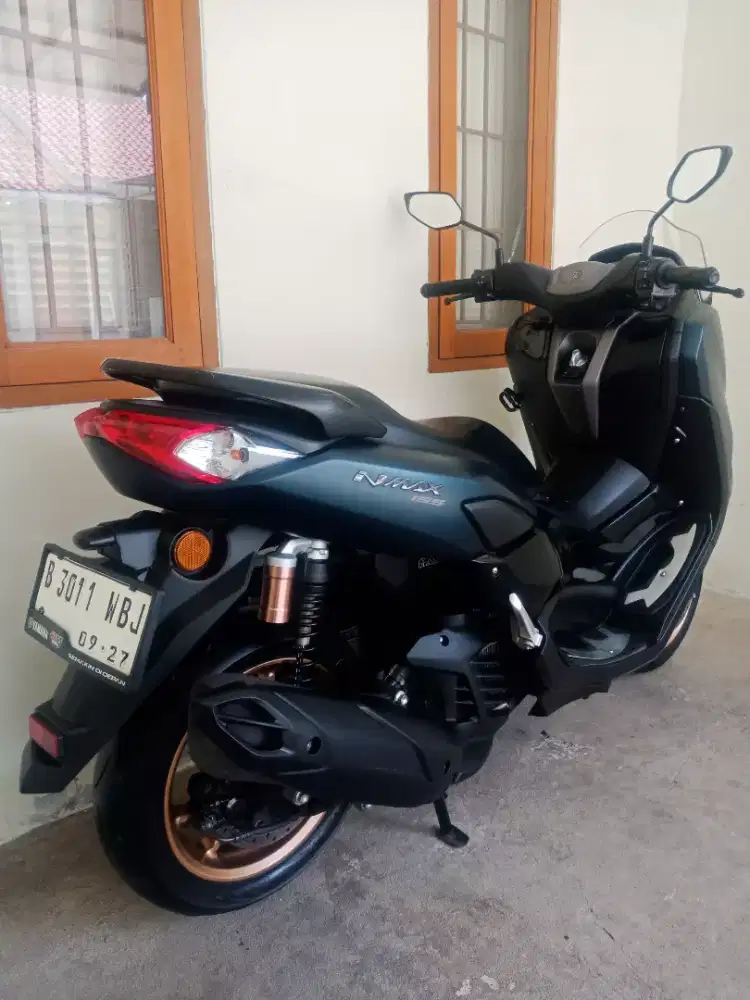LOW KM! NEW NMAX ABS KEYLESS MATTE GREEN PAJAK BARU BAYAR KAYA BARU!!