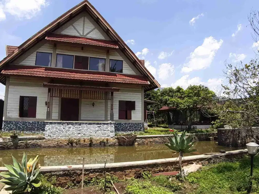Dijual cepat villa dan Tanah murah dibawah harga pasar Mainroad Cimaung
