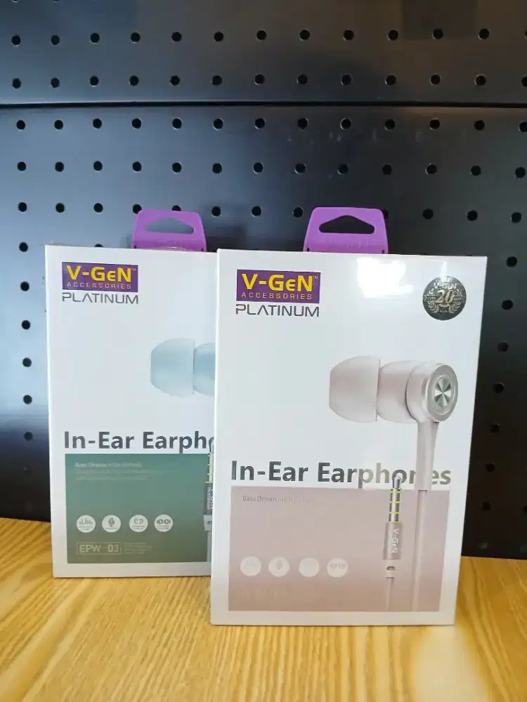 Earphone V-GeN EPW-03 Premium Wired Handsfree Clear Sound Extra Bass
