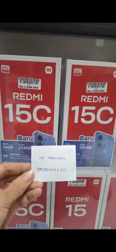 REDMI 15C 8/256 ATLANTIS DAHSYAT!!