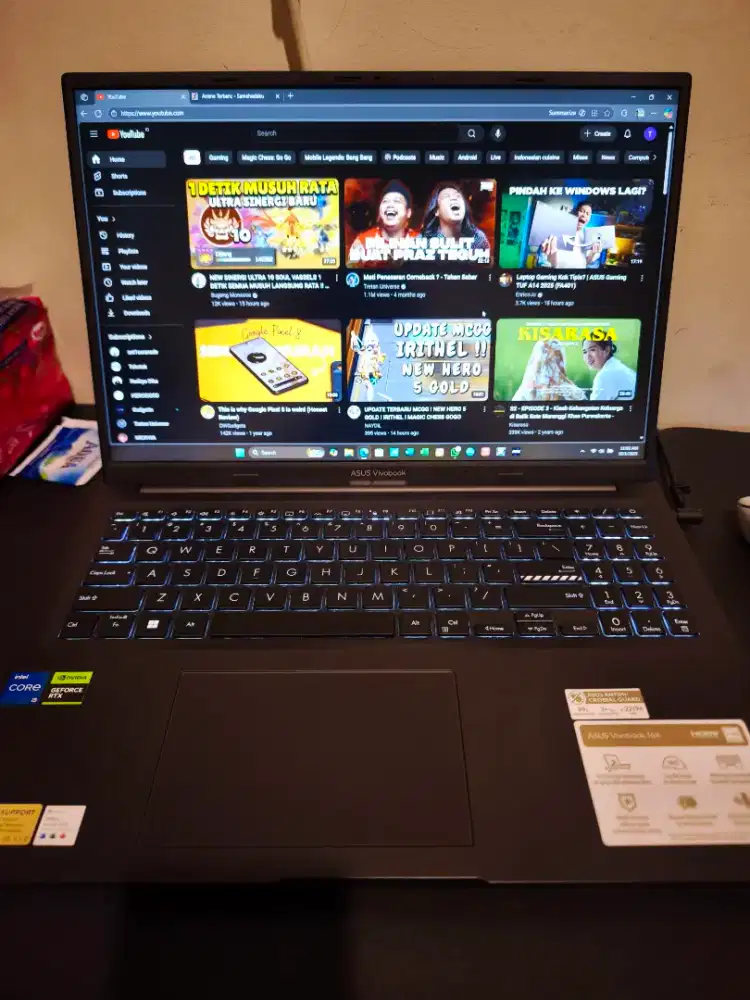 Asus Gaming K16 Vivobook 16x 16GB/512GB
