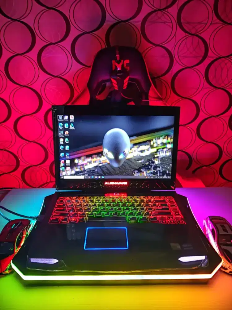 Laptop Gaming ALIENWARE Core i7 RAM 16Gb SSD 256Gb NVIDIA GTX