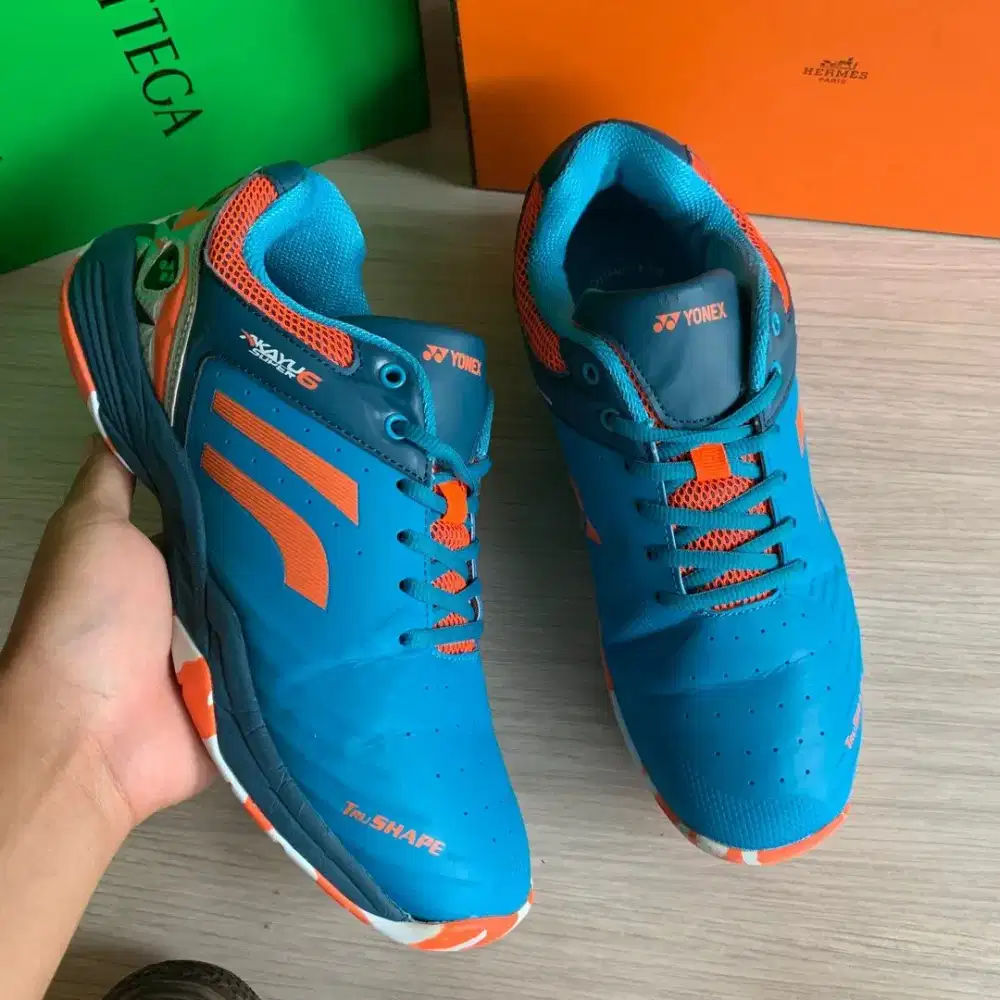 Yonex Akayu Super 6 Badminton Bulutangkis Sport Sepatu Size 44.5