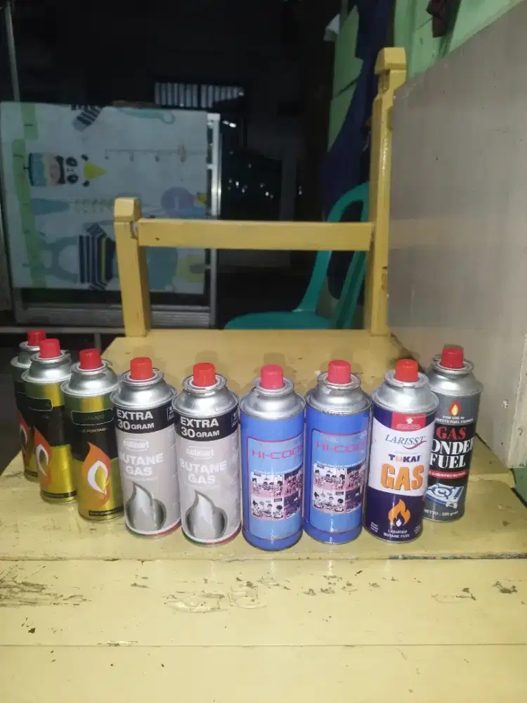 Gas portabel isi full siap pakai