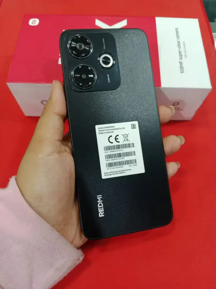 Redmi 13x 8/128 Fullset
Pemakaian 1 bulan
Mulusss nominuss
Siap pakai