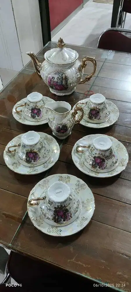 Tea set porsel japan
