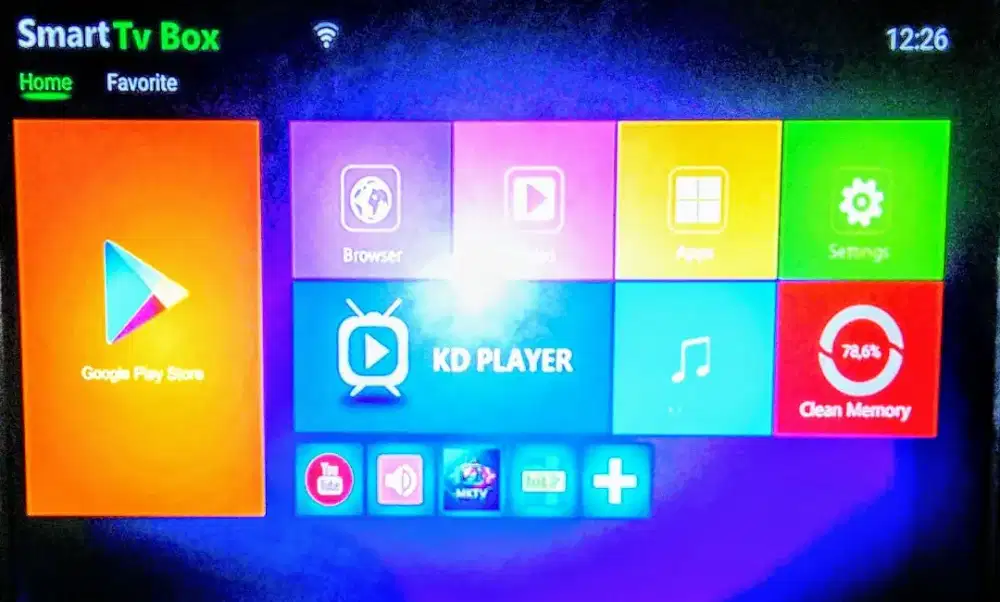 Android Tv Stik Merk Smoon bisa Wifi + Bluetooth