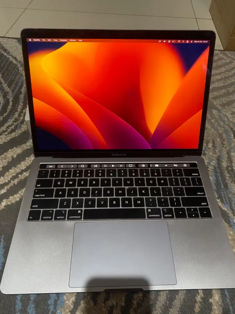 MacBook Pro tochbar 2018