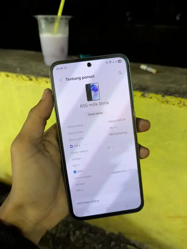 Samsung a55 5G ram 12/256