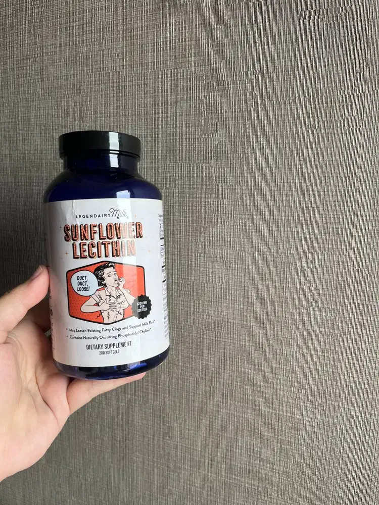 ASI BOOSTER LEGENDAIRY MILK SUNFLOWER LECITHIN 200 SOFTGELS PRELOVED