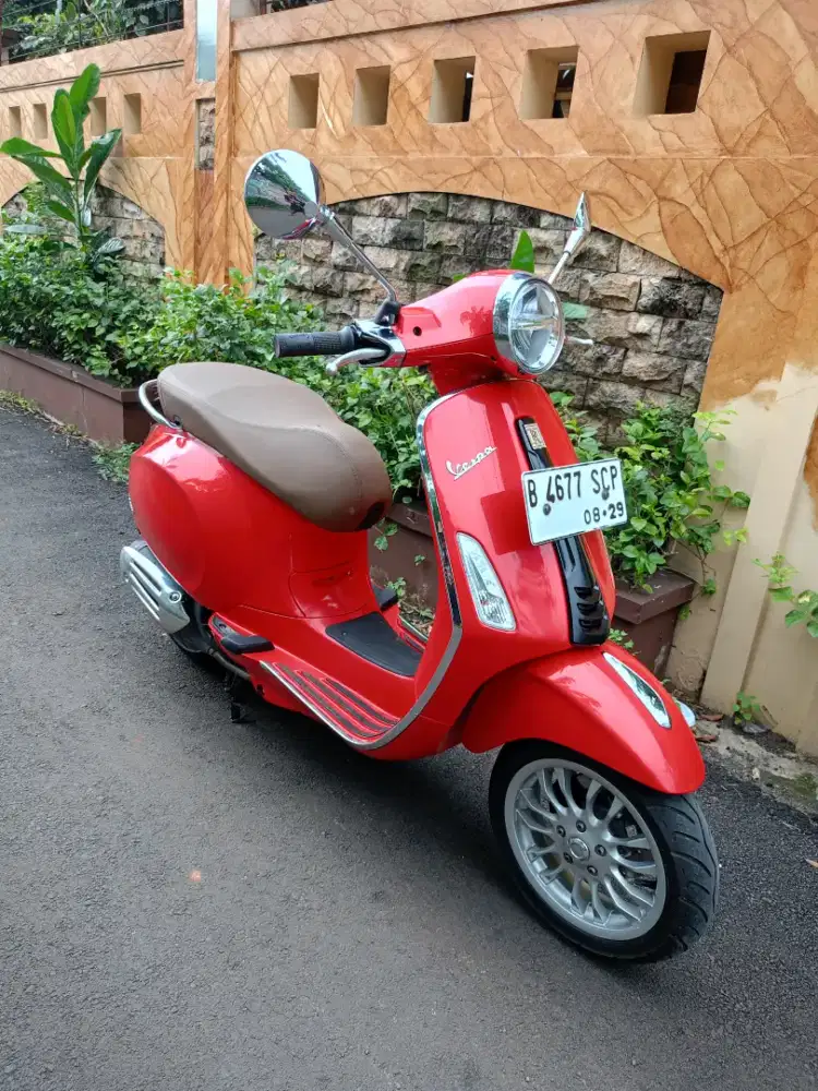 JUAL VESPA PRIMAVERA 2017 KM 29 RB