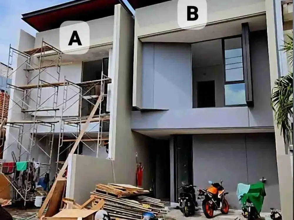 Dijual Rumah New Gress Mewah Minimalis Di Mulyosari Prima Surabaya