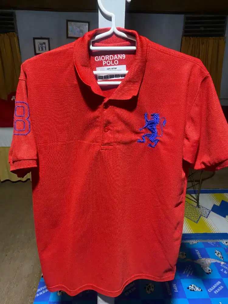 Baju Giordano Merah