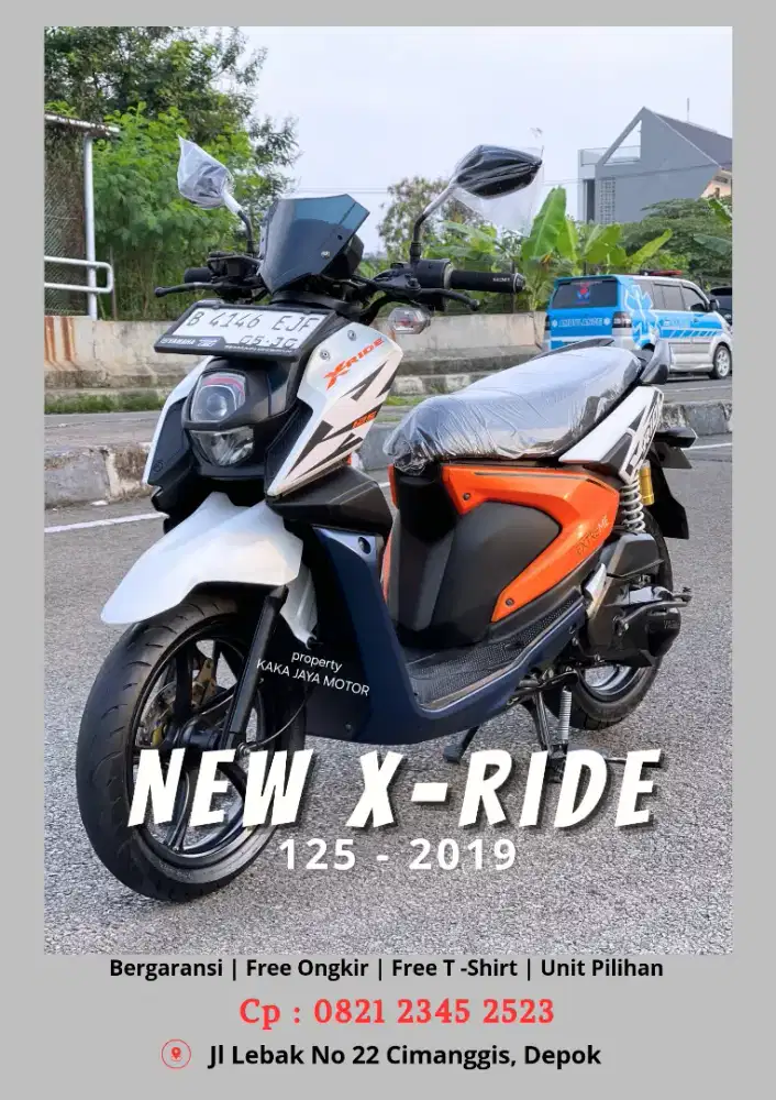 Yamaha X-RIDE 2019 Bisa Cash Kredit Barang Gress