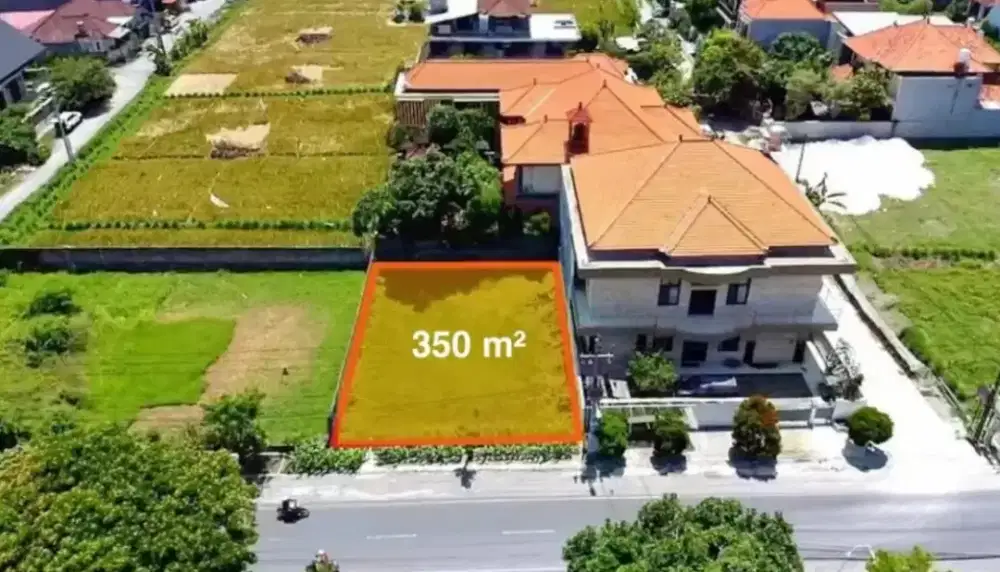TANAH JALAN UTAMA BYPASS SANUR BALI