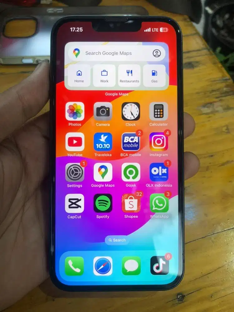 IPhone 13 Fullset Garansi Resmi 128Gb