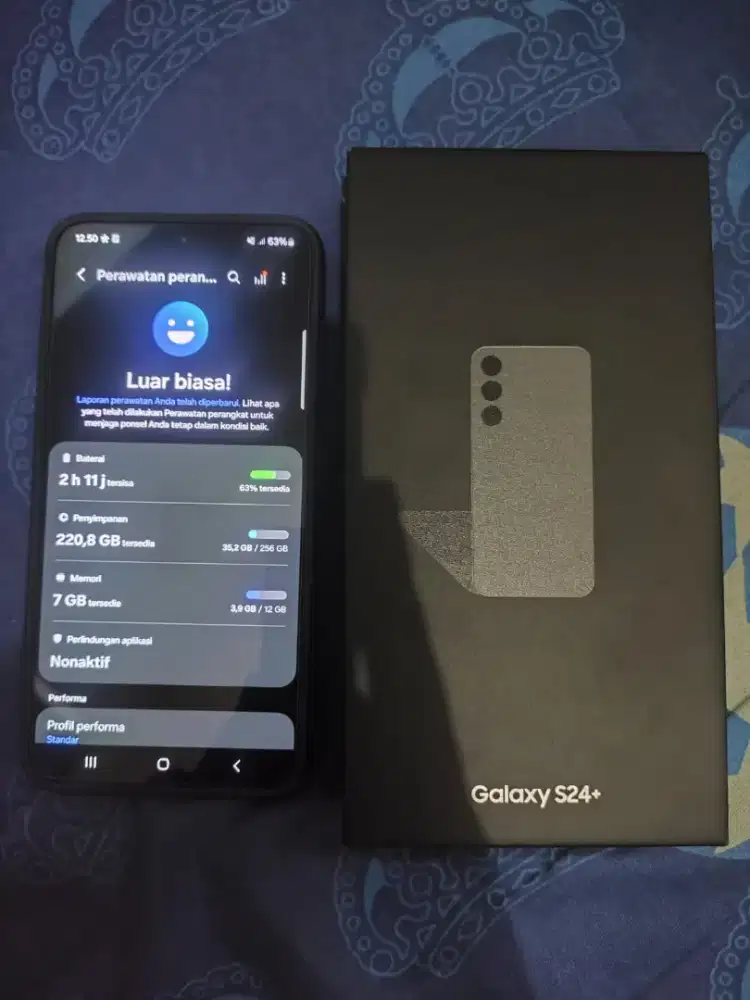 Samsung s24+ 12/256 fullset
