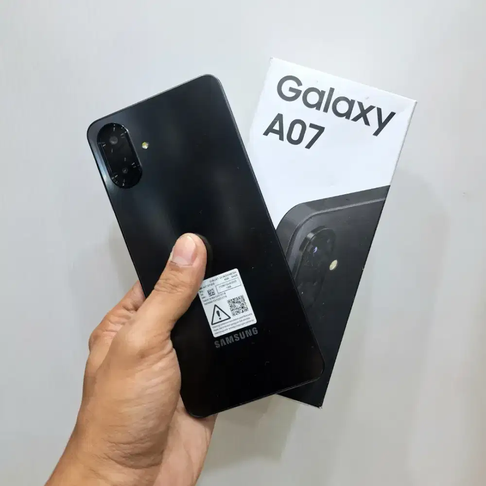 Samsung A07 ram 4/64gb SEIN ori Garansi okt 2026