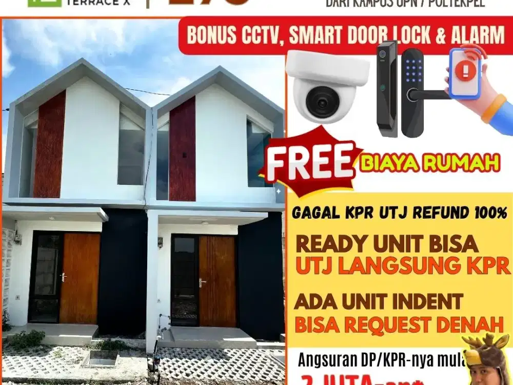 rumah murah surabaya, rumah minimalis, green terrace 10, rumah gunung anyar