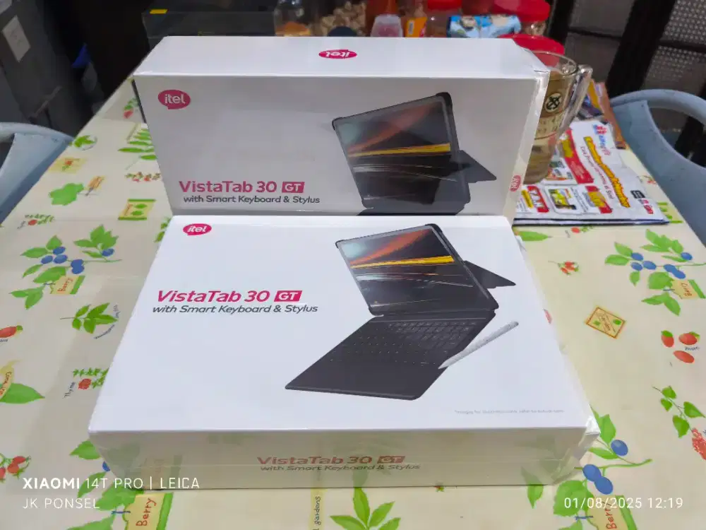 Itel VistaTab 30 GT 4G 6/128 garansi resmi BARU : segel dus