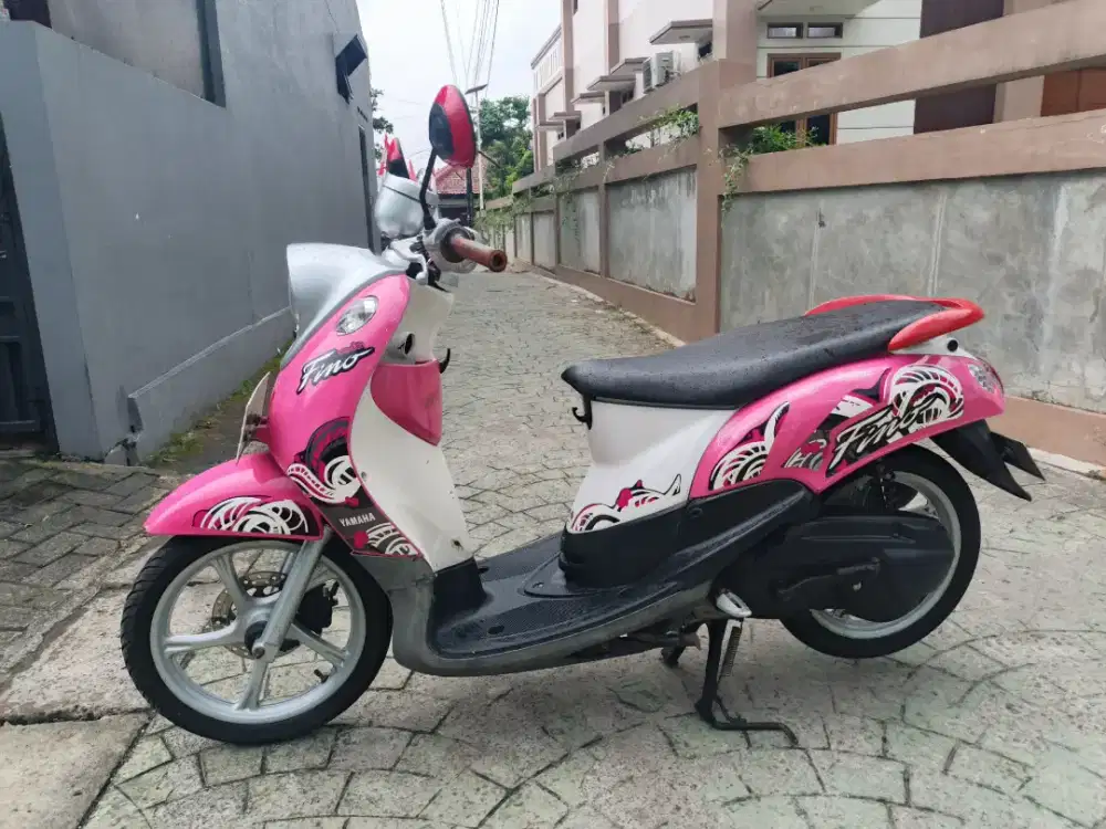 Yamaha Fino 2013 stater tokcer exs cewe