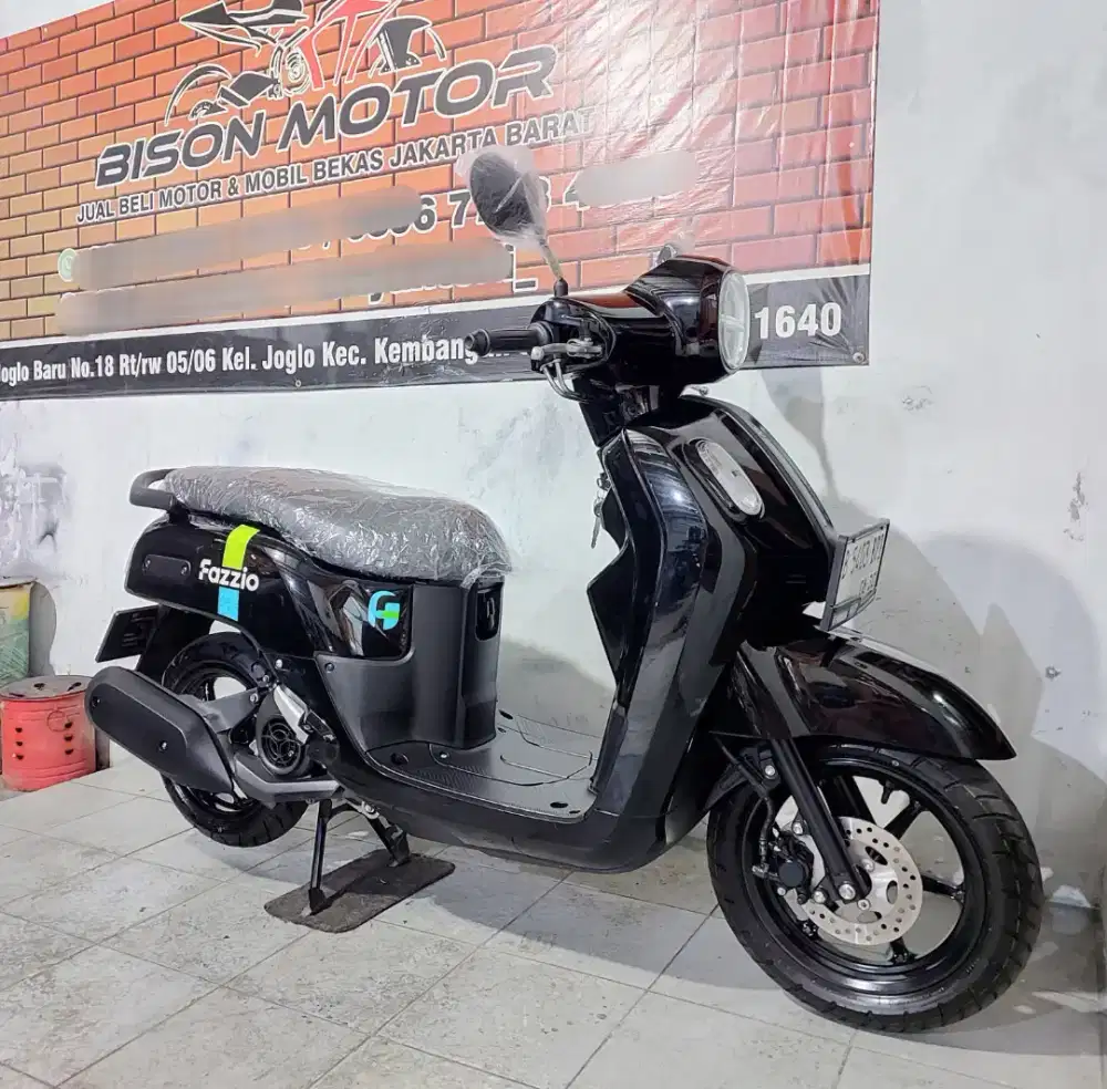 Tdk jd pake! Sperti baru! YAMAHA NEW FAZZIO HYBRID 2025 Pajak panjang