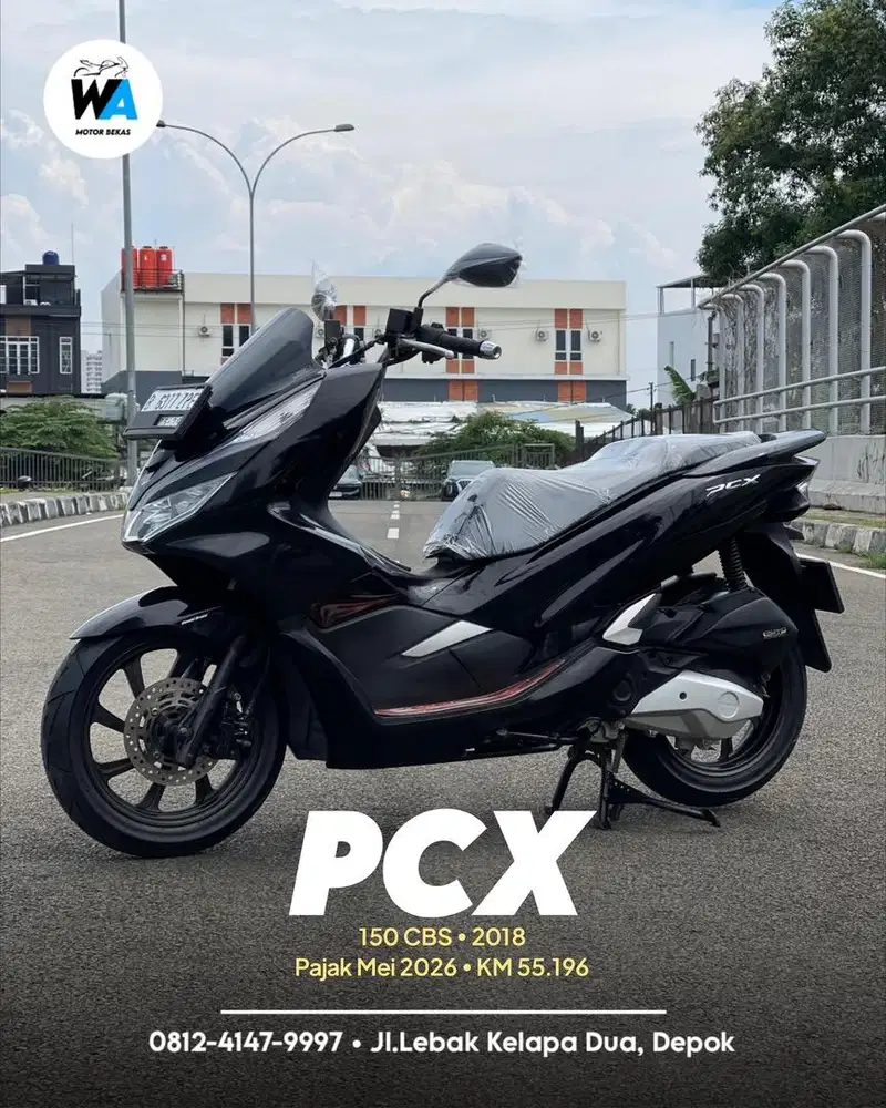 Cash/Kredit Honda Pcx 150 Cbs Tahun 2019