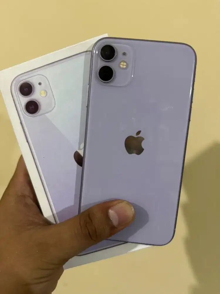 iphone 11 inter 128gb second fullset mulus original