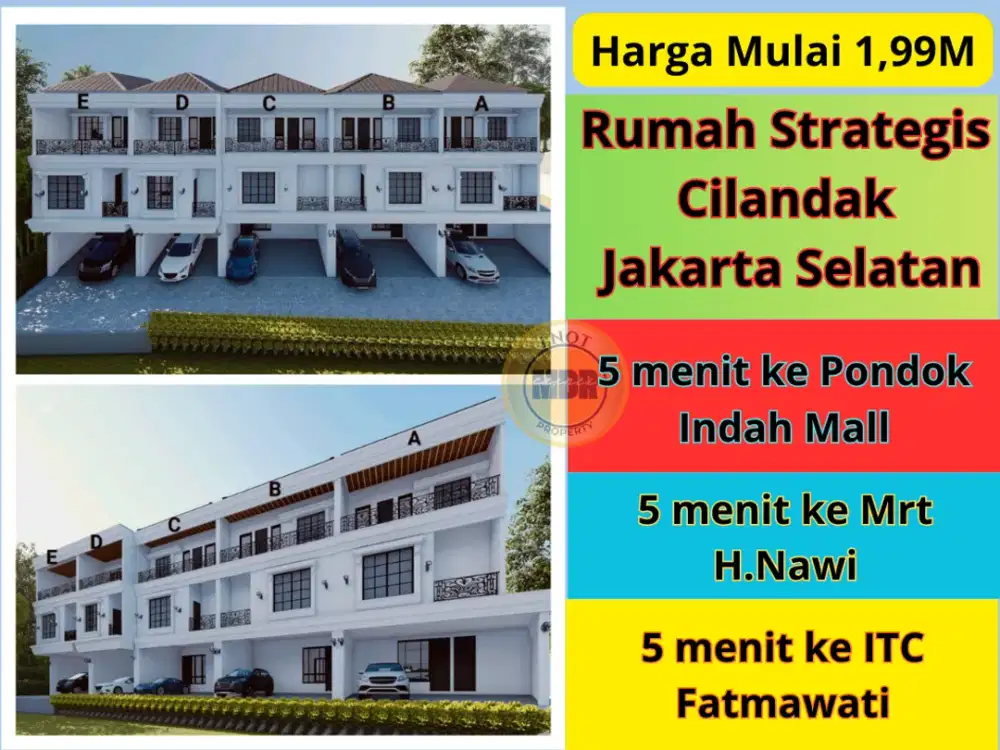 Rumah Strategis di Cilandak,selangkah ke PIM dan MRt