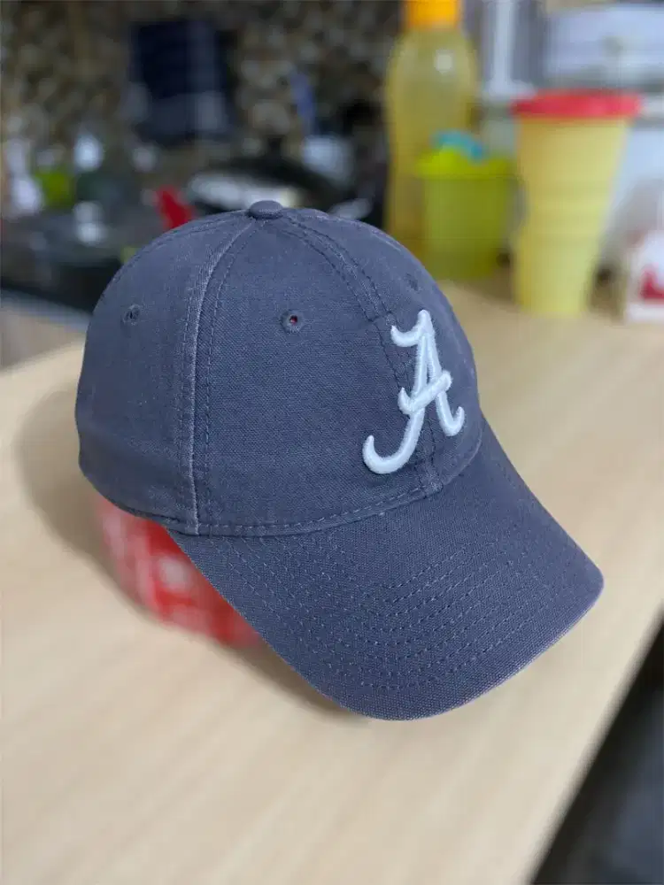 Topi New Era 9TWENTY abu washing Alabama Crimson Tide Original bekas