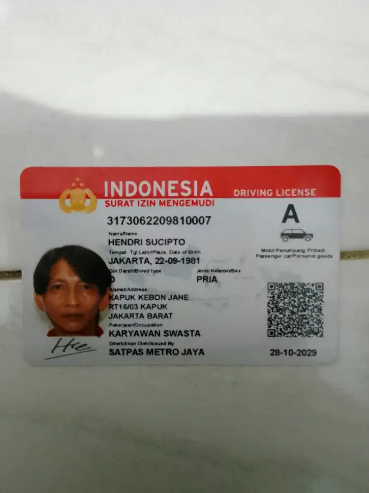 Drever sim a siap kerja