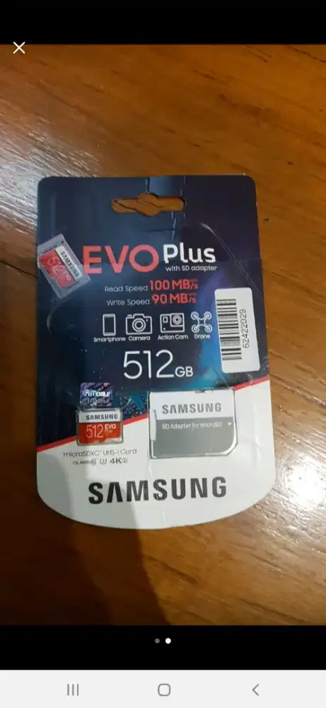 Kartu memory Samsung 512 GB